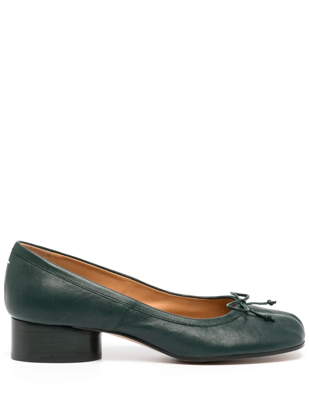 

Maison Margiela tabi-toe ballerina shoes - Green
