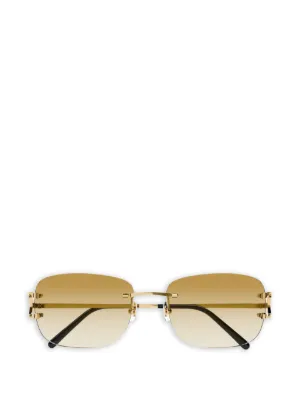 Cartier Eyewear リムレス サングラス 通販 - FARFETCH