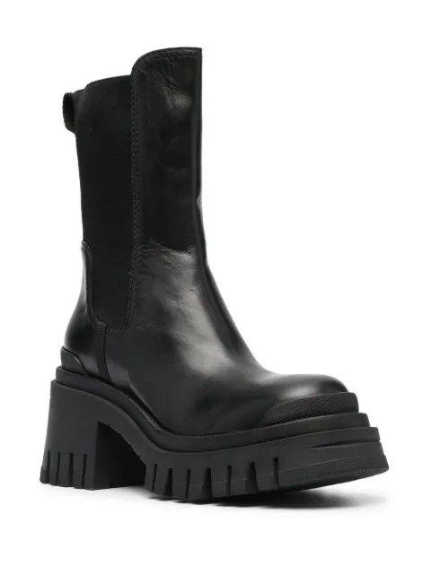 Premiata block-heel leather boots M6347GAUCHONERO - 1