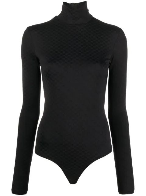 AMBUSH jacquard turtleneck top