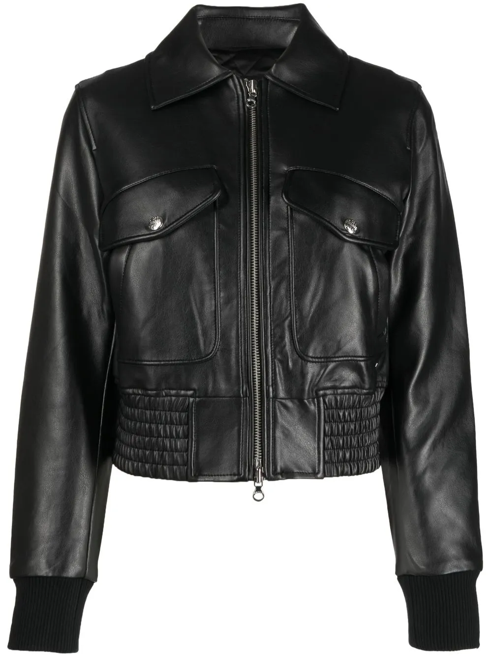 

Diesel G-Feijoa cropped bomber jacket - Black