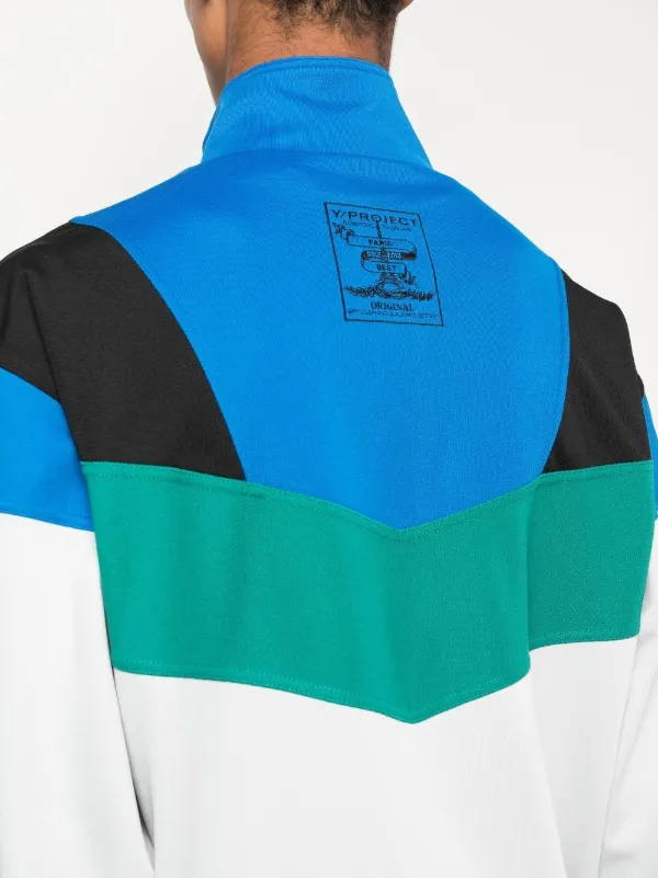 Y/Project Wire colour-block Track Jacket - Farfetch