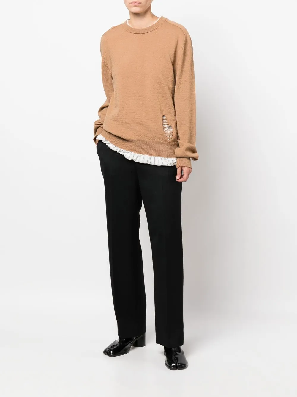Maison Margiela Pullover Im Distressed-Look - Farfetch
