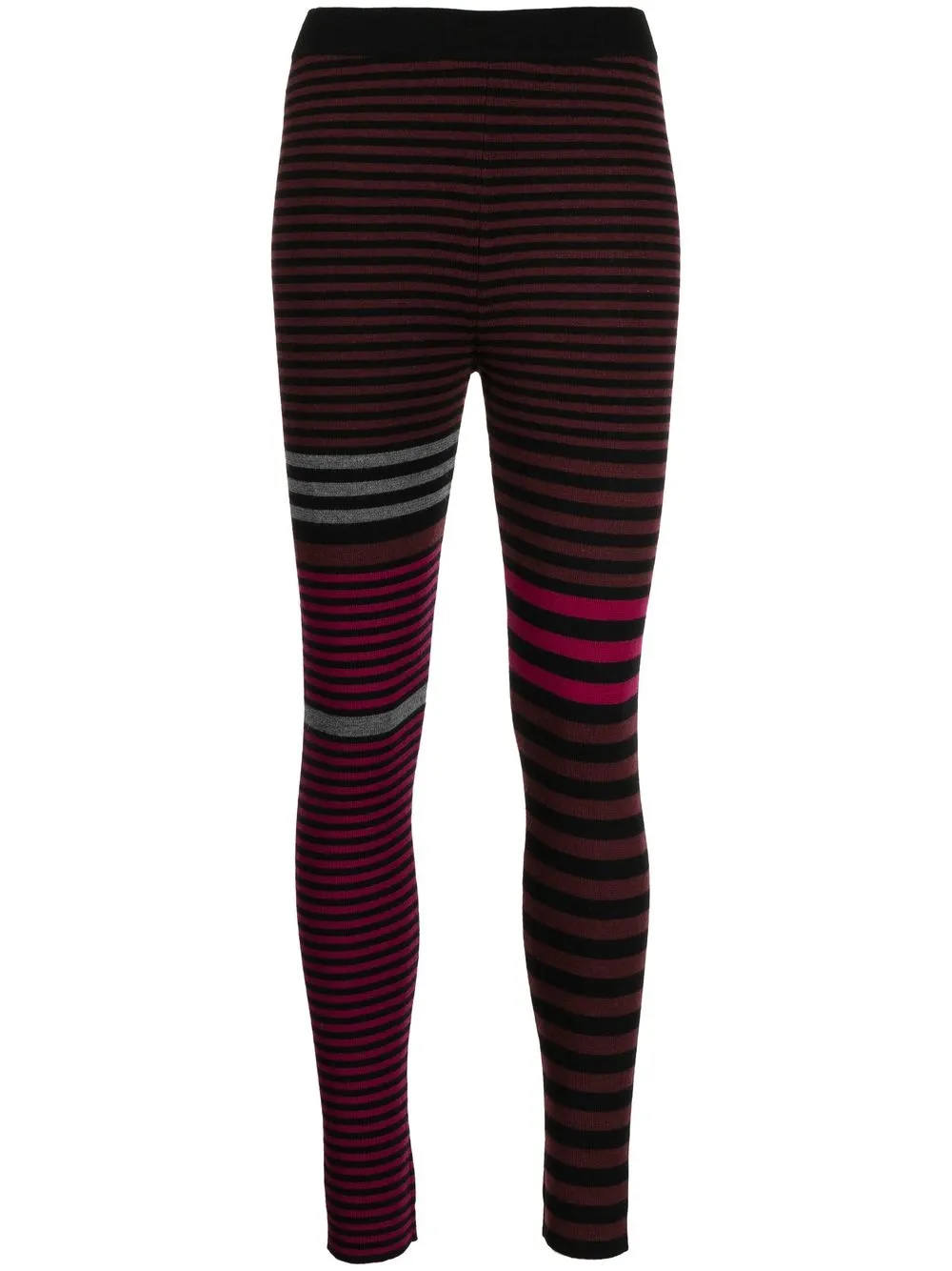 

Isabel Marant Étoile Jamy striped leggings - Red