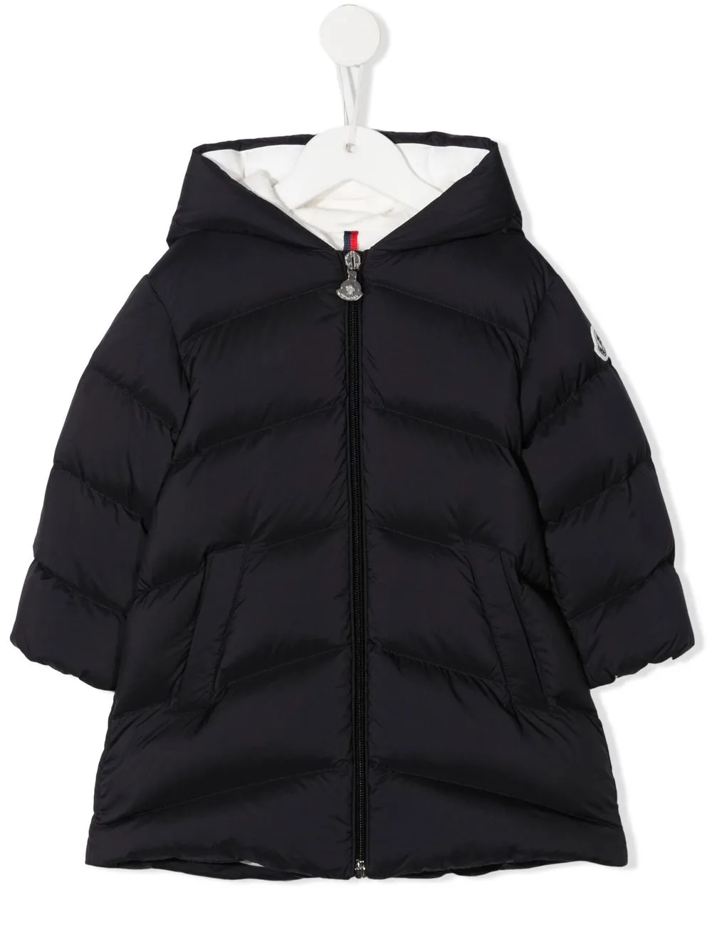 

Moncler Enfant abrigo capitonado - Azul