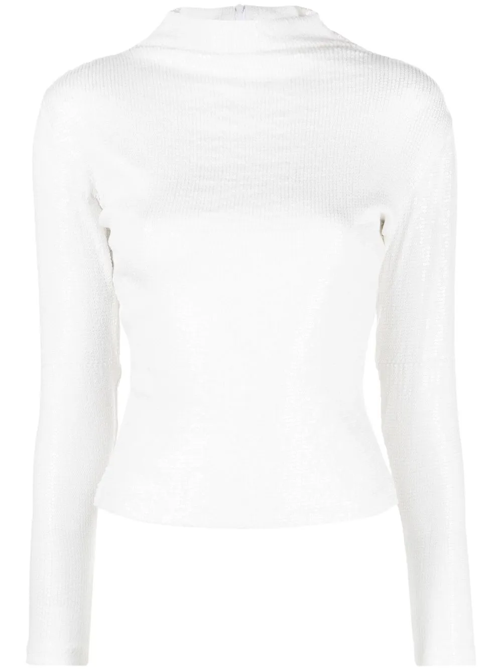 

Atu Body Couture top con detalles de lentejuelas - Blanco