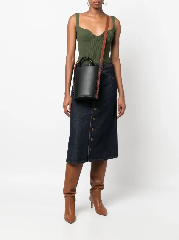 【送料&関税込】ChloAC Colour-block Bucket Shoulder Bag Coach Willow Bucket Bag In Colorblock Chalk Multi – Balilene