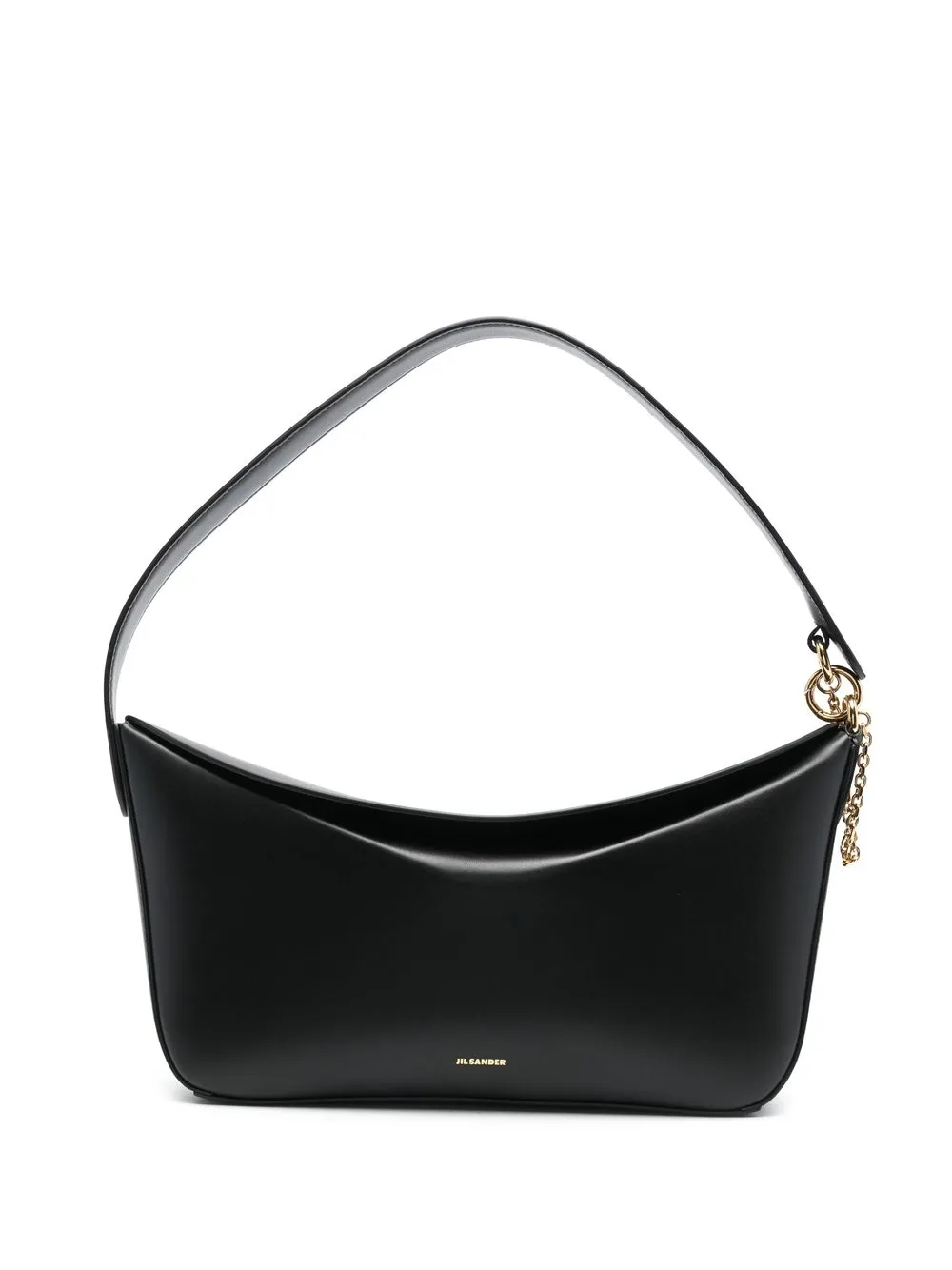 

Jil Sander bolsa de hombro con sello del logo - Negro