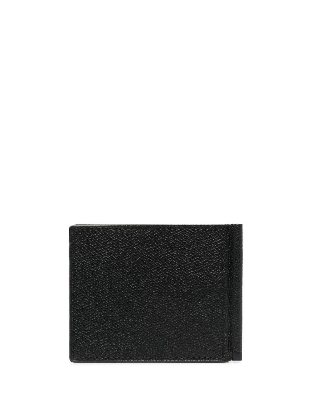 Valextra Leren portemonnee - Zwart