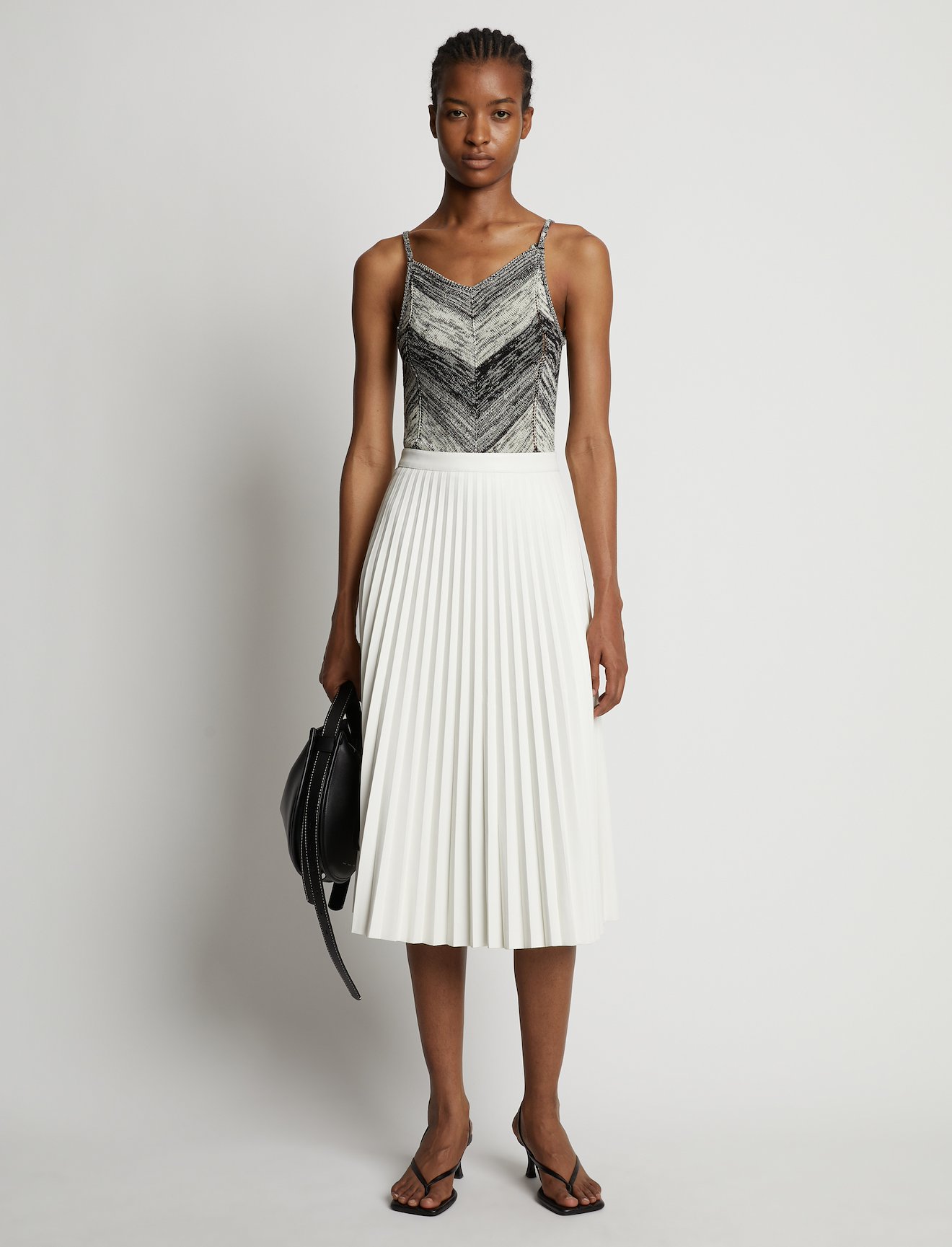Marled Stripe Body Suit #1