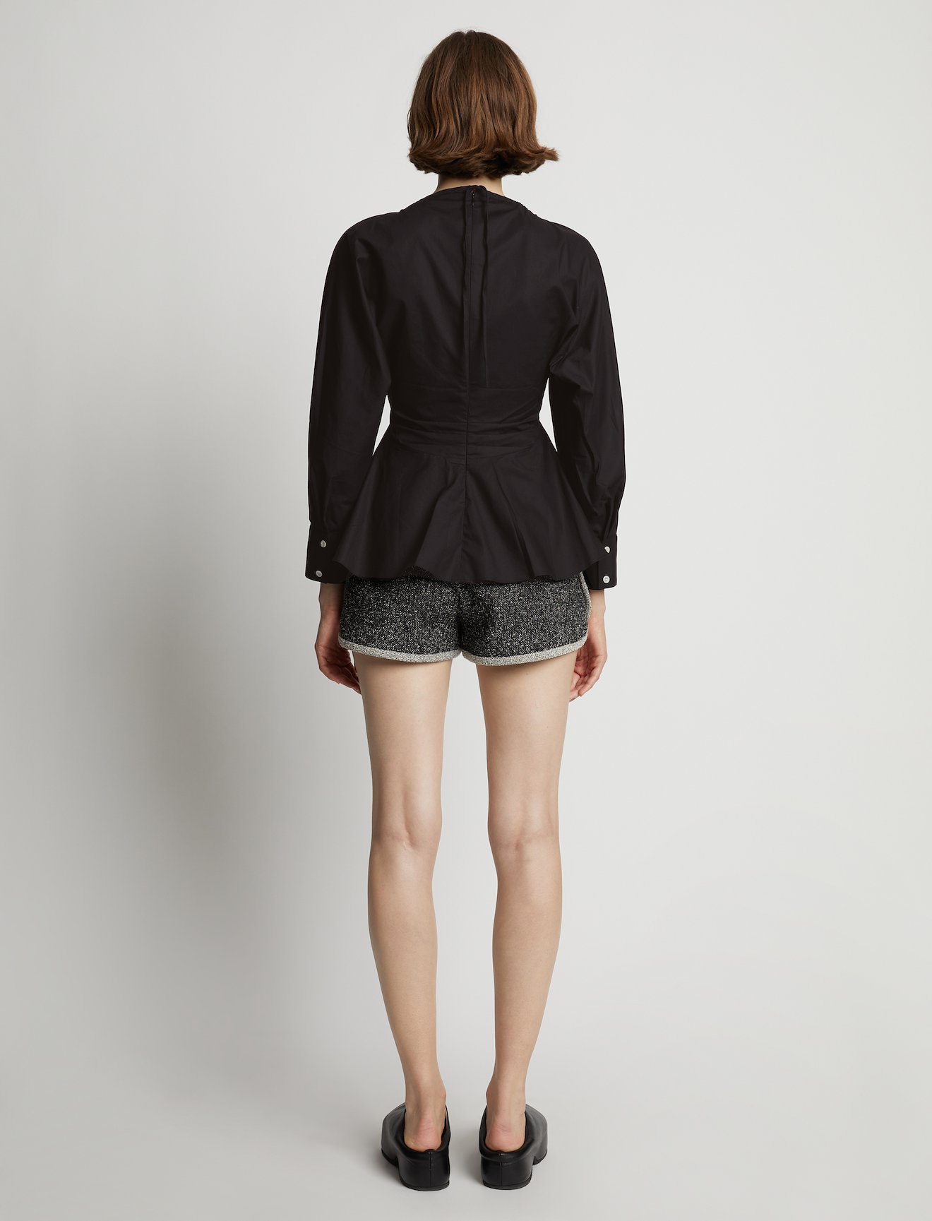 Poplin V-Neck Top #3