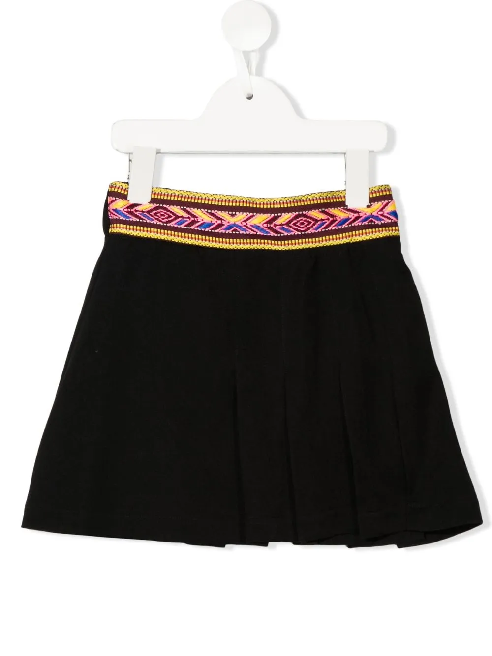 

Mariuccia Milano Kids falda bordada con mostacillas - Negro