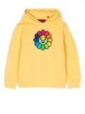 Mostly Heard Rarely Seen 8-Bit graphic-print cotton hoodie - Yellow