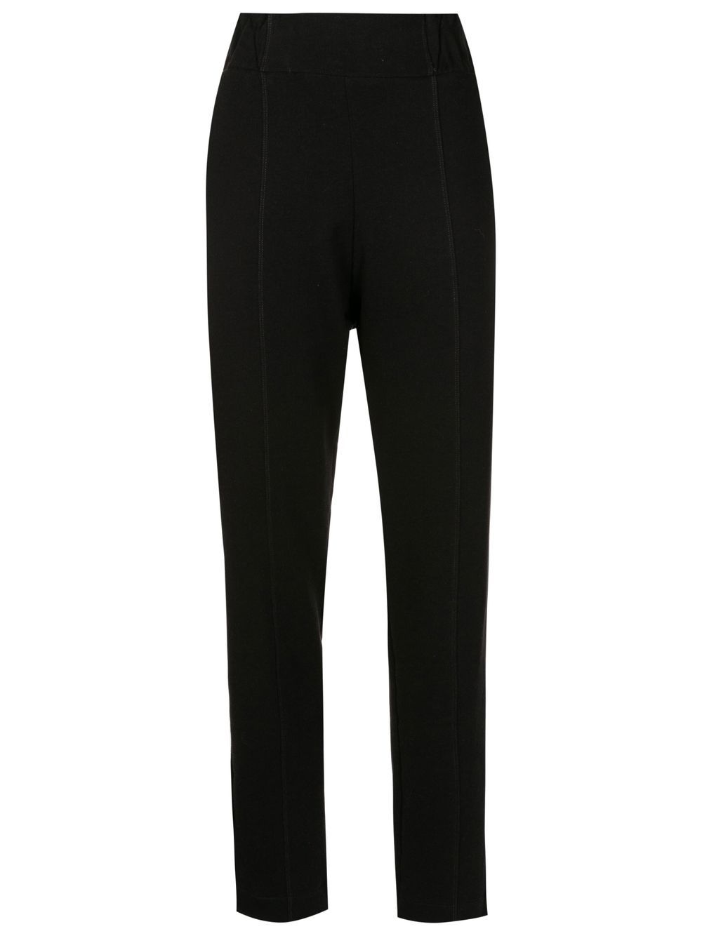 Lygia & Nanny Cotton-blend Jersey Trousers In Black