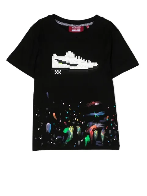 Mostly Heard Rarely Seen 8-Bit Louis paint-splatter T-shirt