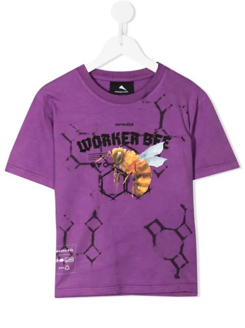 Mauna Kea playera con estampado gráfico