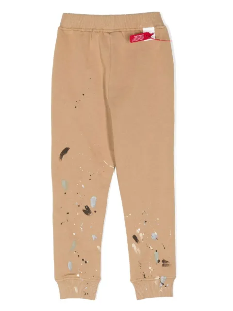 Mostly Heard Rarely Seen 8-Bit paint-splatter track pants