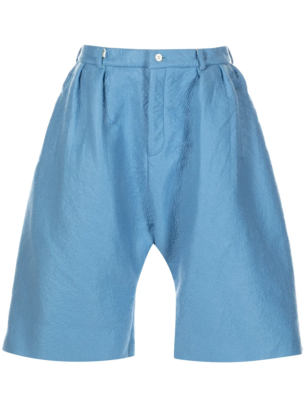 

Comme Des Garçons Homme Plus pantalones anchos con pinzas - Azul