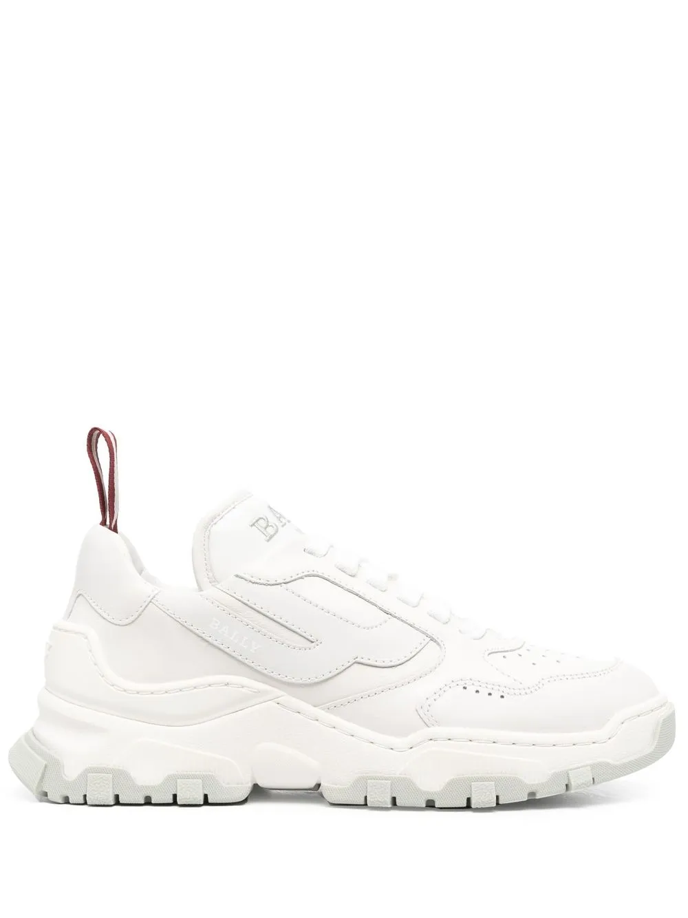 

Bally leather chunky sneakers - White