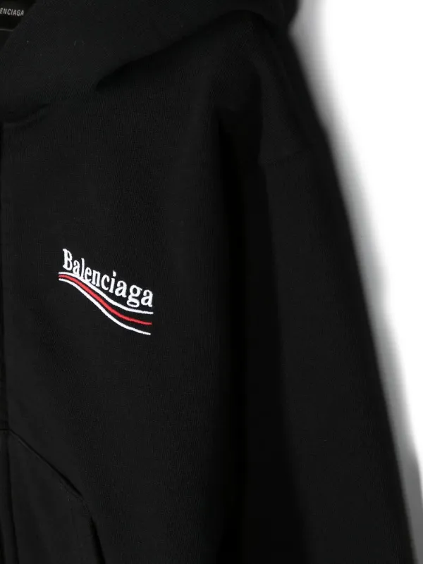 Balenciaga Kids バレンシアガ・キッズ ジップアップ パーカー - FARFETCH