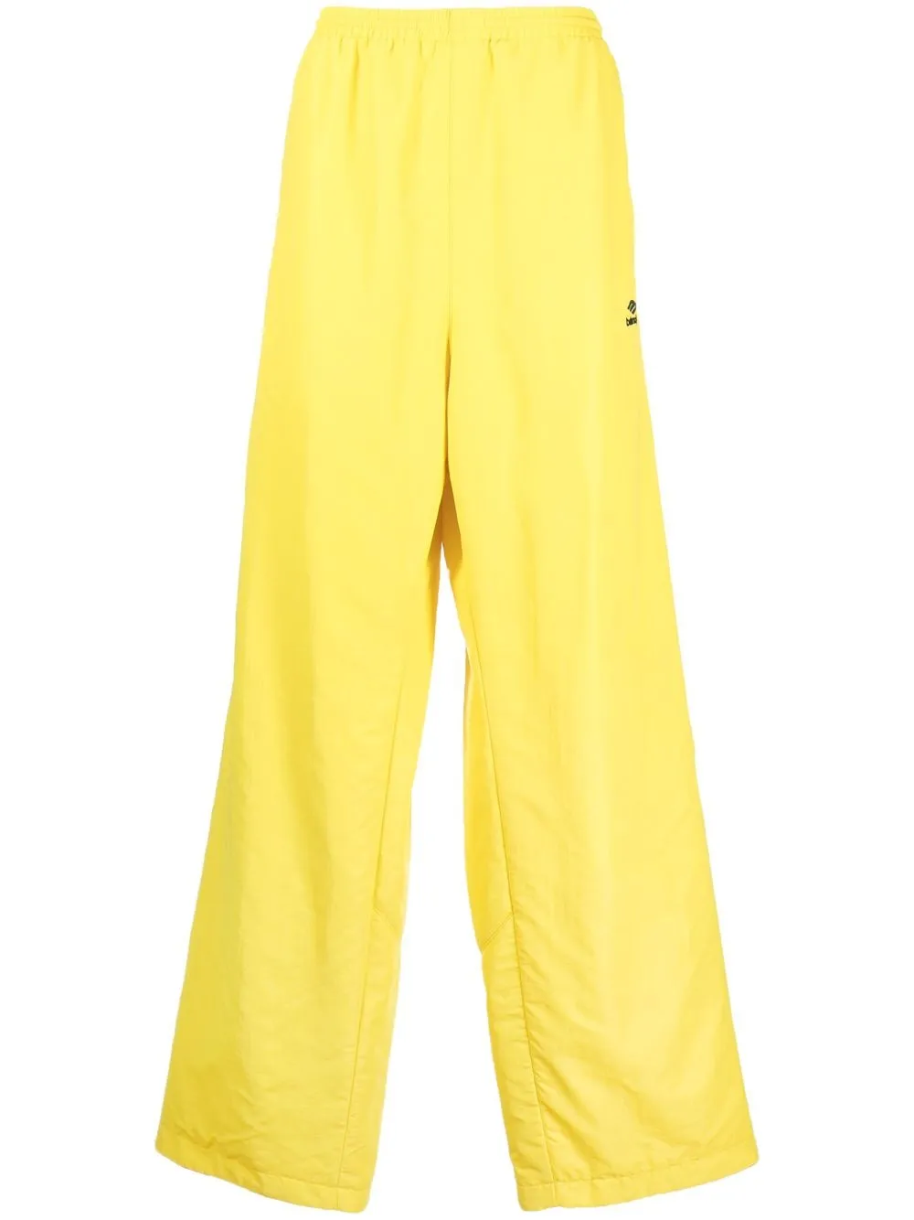 

Balenciaga pants con logo bordado - Amarillo