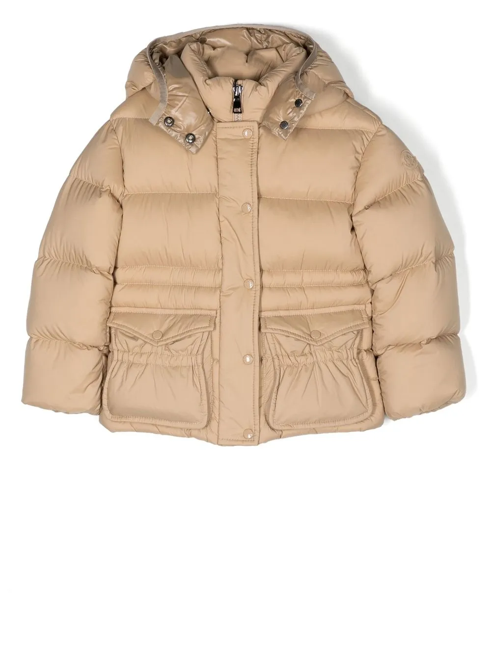 

Moncler Enfant hooded puffer jacket - Neutrals