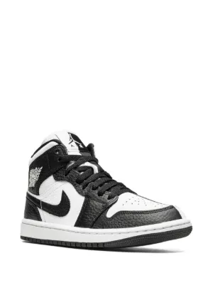 black and white jordans women