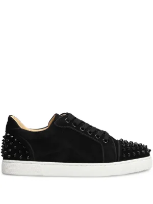Christian Louboutin stud-embellished Sneakers | Black | FARFETCH