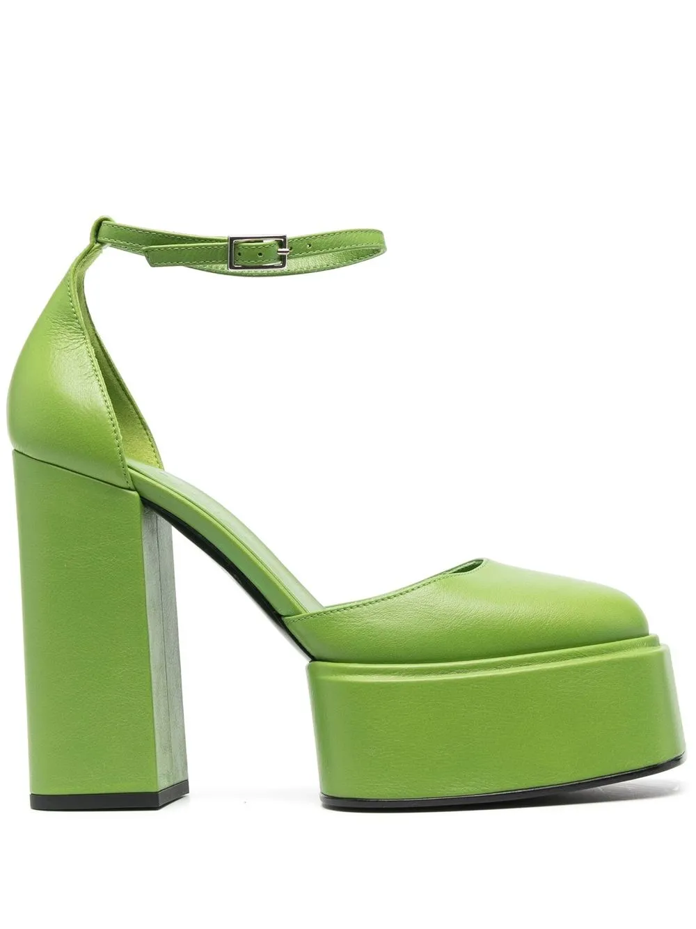 

3juin zapatillas Ambra con tacón de 120mm - Verde