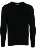Drumohr crew-neck wool jumper - Black
