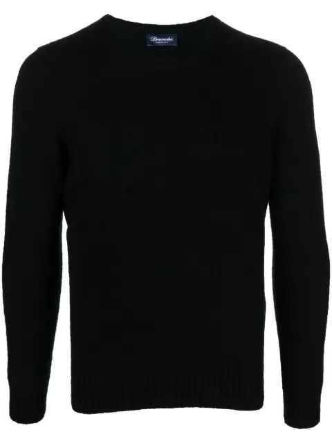Drumohr crew-neck wool jumper