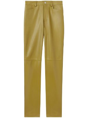 Proenza Schouler White Label tapered leg Leather Trousers Farfetch