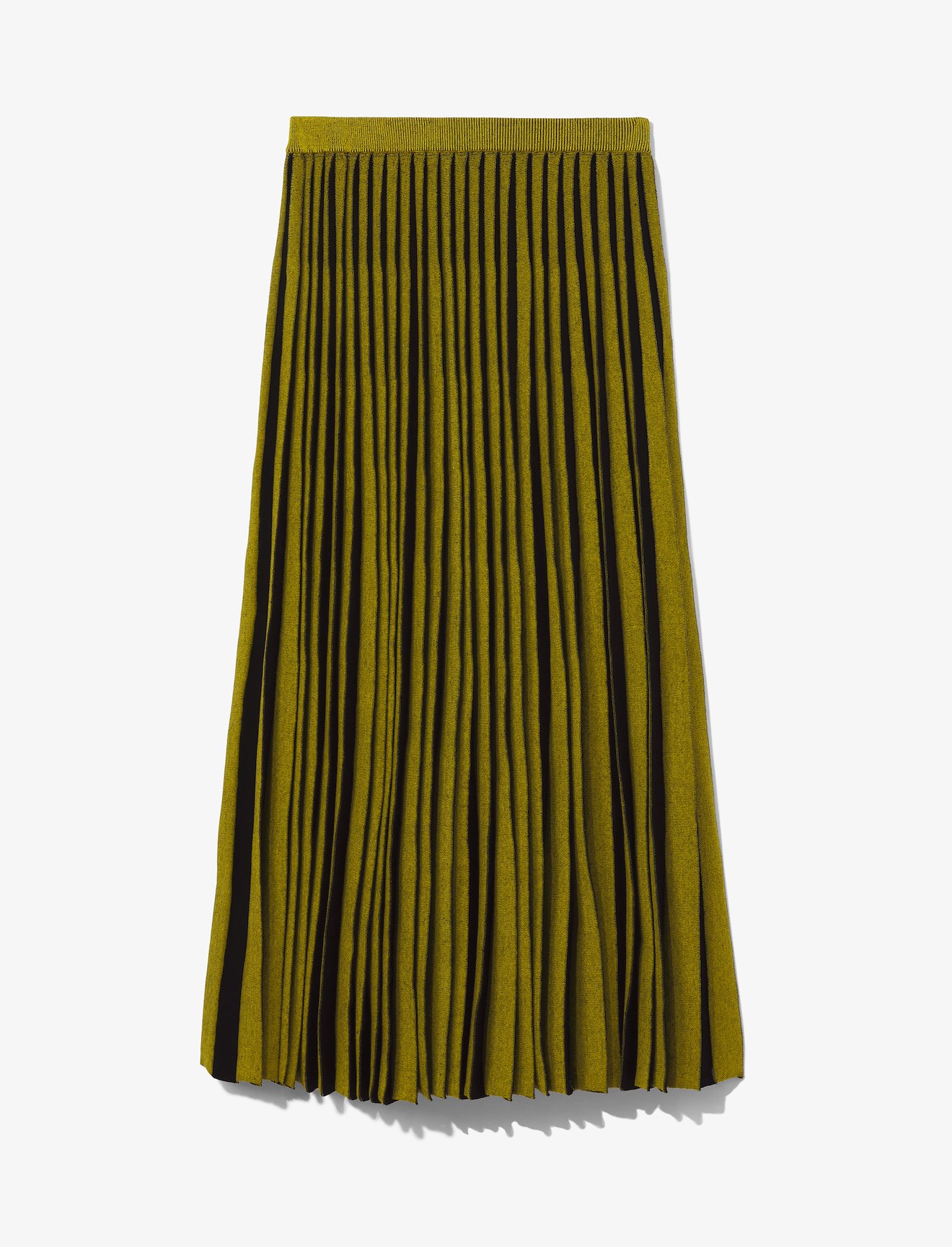 Sheer Stripe Knit Skirt #4