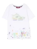 Mostly Heard Rarely Seen 8-Bit Mini Pastel J T-shirt - White