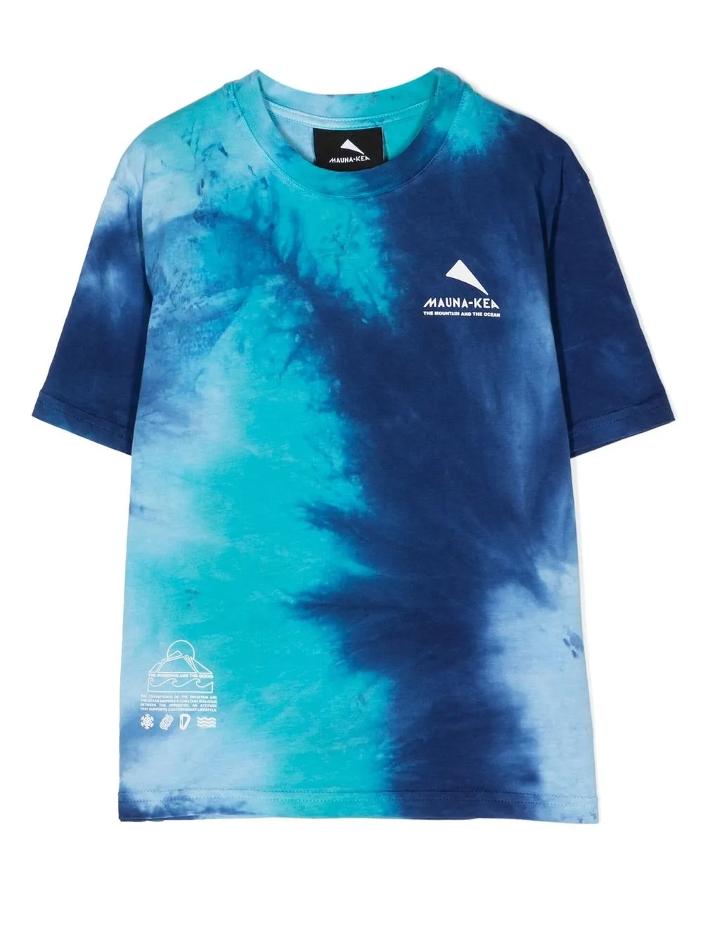 

Mauna Kea tie-dye cotton T-shirt - Blue