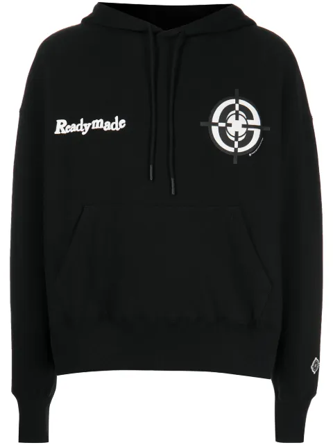 Readymade Hoodie mit grafischem Print