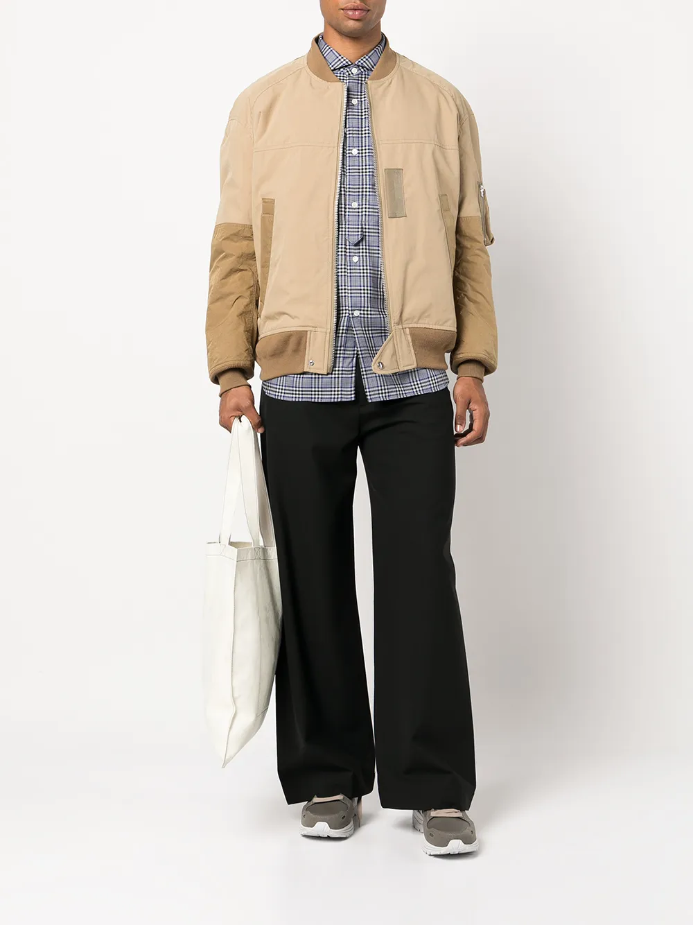 JUNYA WATANABE 格纹长袖衬衫
