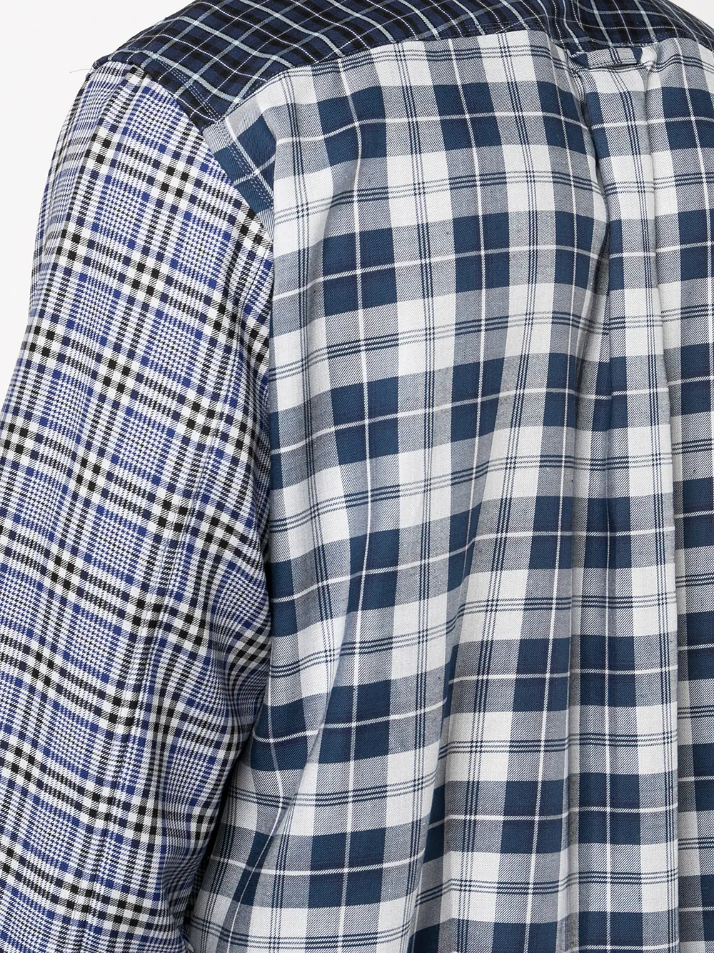 Junya Watanabe MAN ミックスチェック シャツ - Farfetch