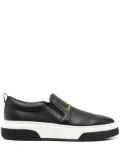 Ferragamo Cassina leather low-top sneakers - Black