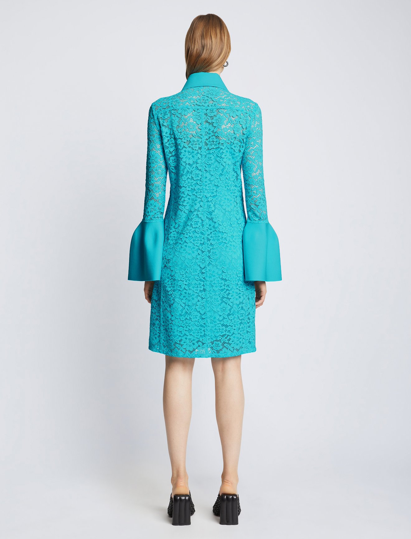 Stretch Lace Shirt Dress #2