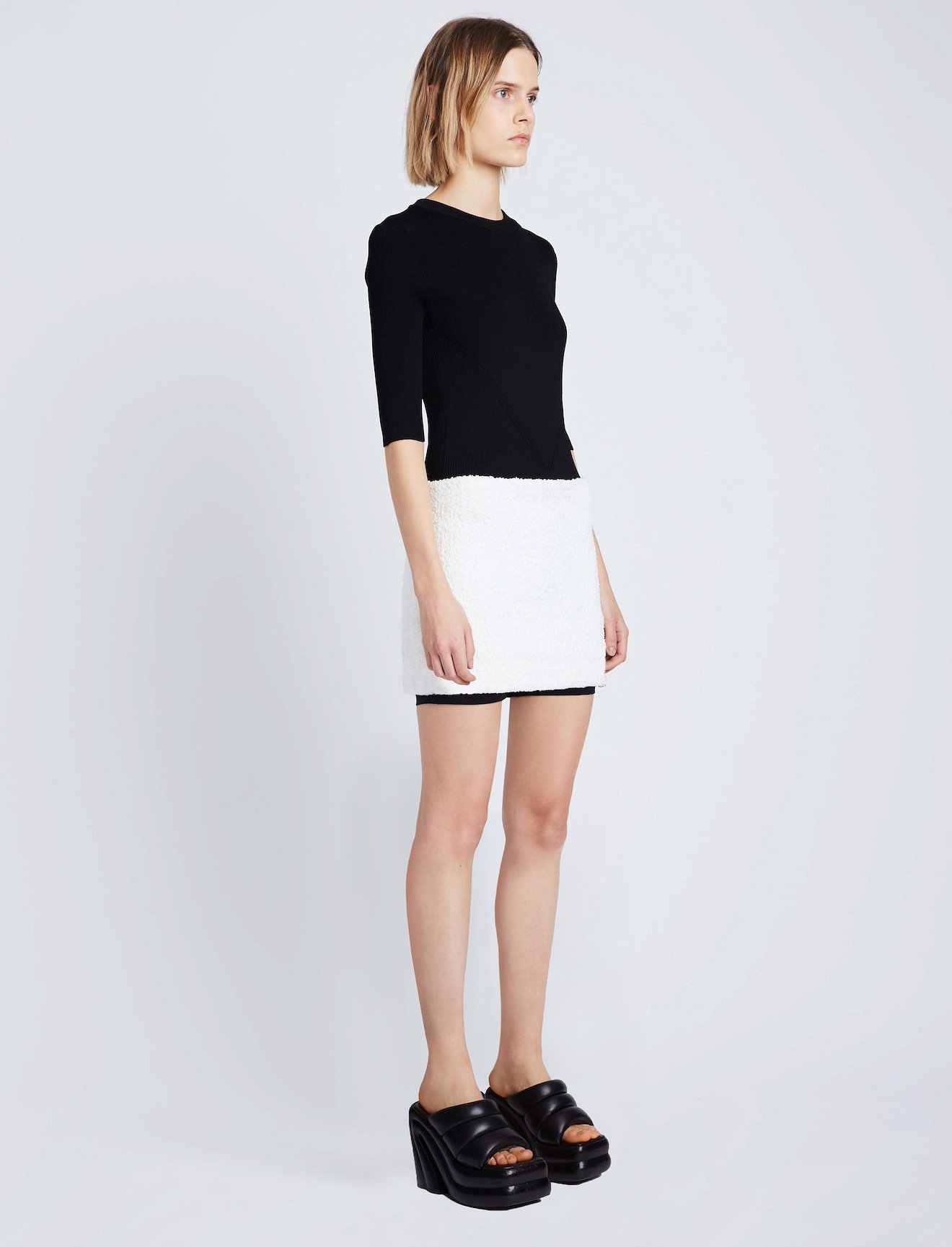 Boucle Tweed Skirt #1
