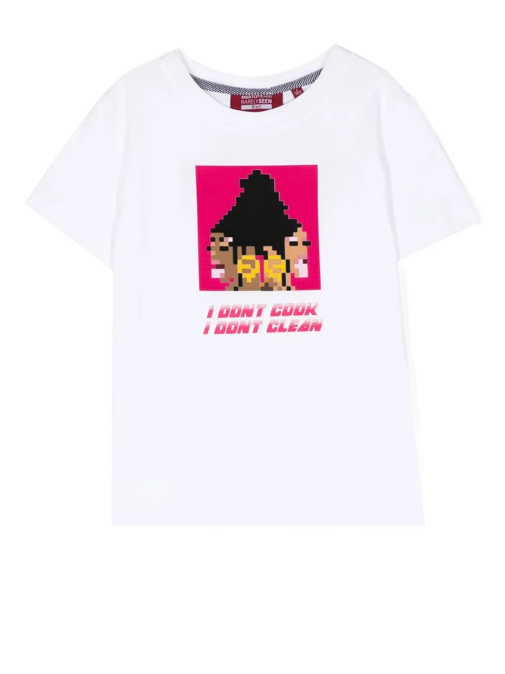 

Mostly Heard Rarely Seen 8-Bit playera manga corta con estampado gráfico - Blanco