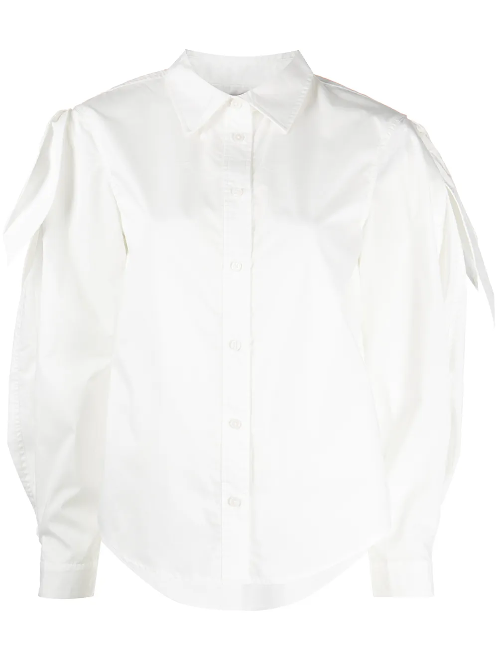 

Tanya Taylor camisa Kinsley - Blanco