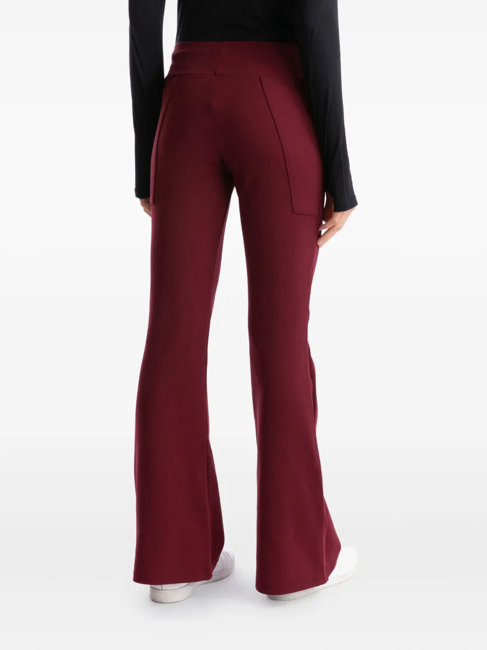Lygia & Nanny pocketed flared trousers - Rood