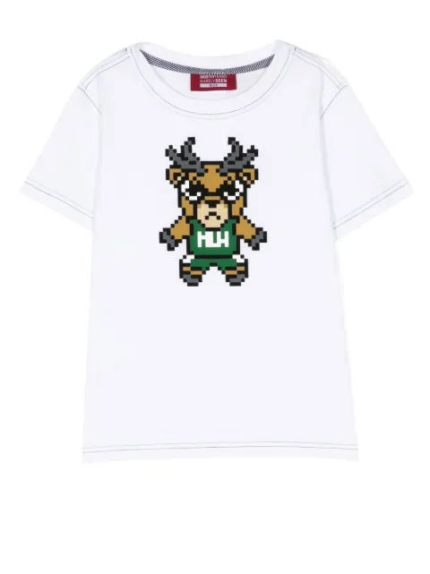 Mostly Heard Rarely Seen 8-Bit playera manga corta con estampado gráfico