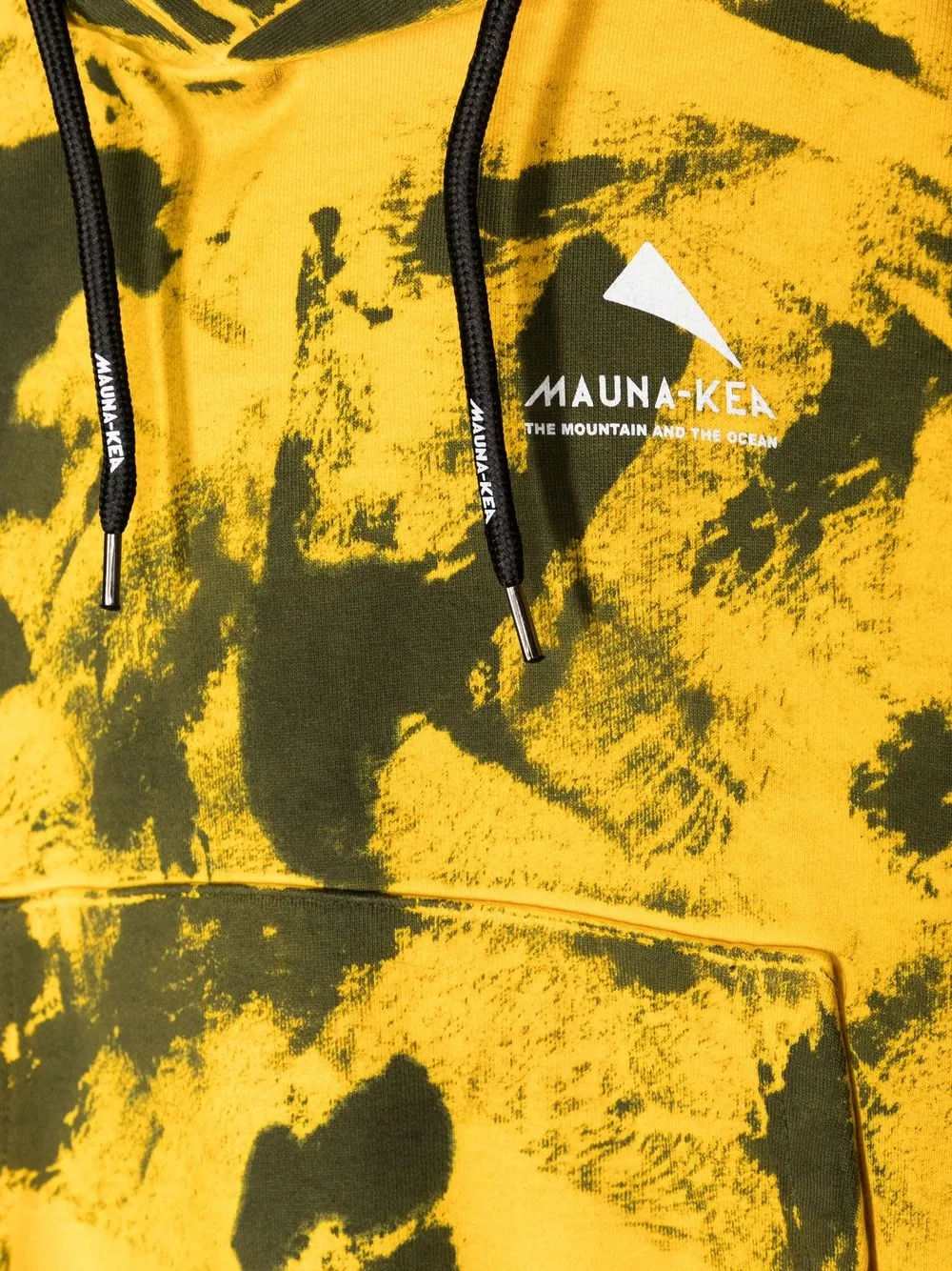 Mauna Kea Tie-dye Cotton Hoodie In Multicolour