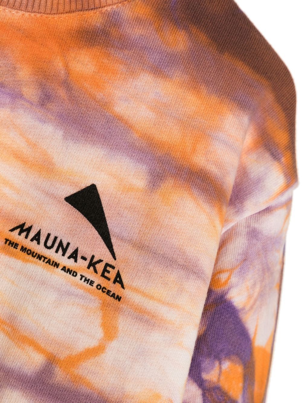 Shop Mauna Kea Tie-dye Cotton Sweatshirt In Multicolour