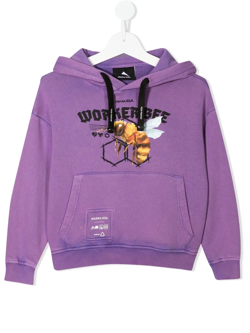 

Mauna Kea hoodie con estampado gráfico - Morado