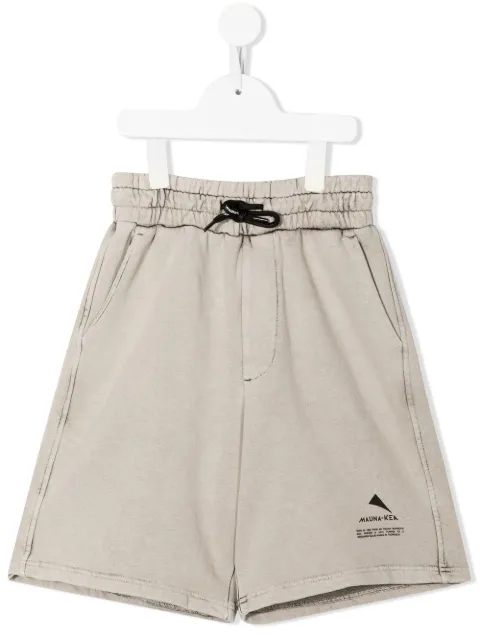 Mauna Kea bermudas con logo estampado