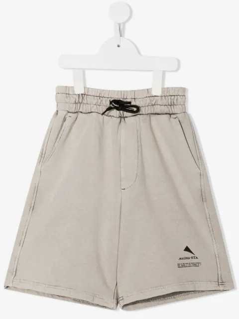 Mauna Kea bermudas con logo estampado